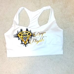 Price firm Sport Bra by Basic Finds. Diamond Days & Diamond Nights never worn.
